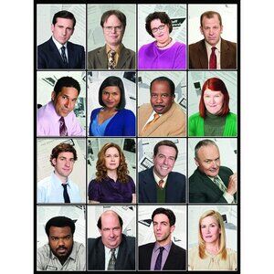 45x60 The Office Fleece Throw Gift Blanket Jim Pam Michael Dwight Cast TV Show